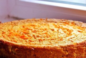 Творожная запеканка с тыквой