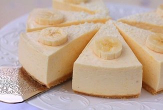 Банановый чизкейк