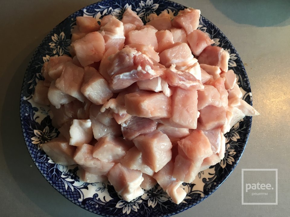 Овощи тушеные с мясом - Шаг 2