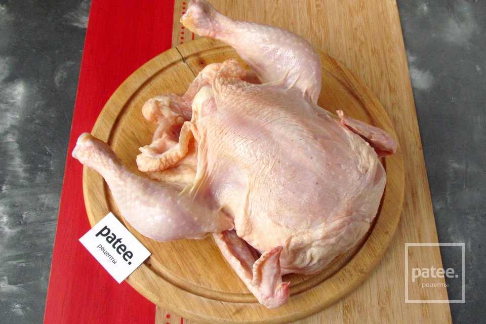 Курица в майонезе с чесноком - Шаг 2