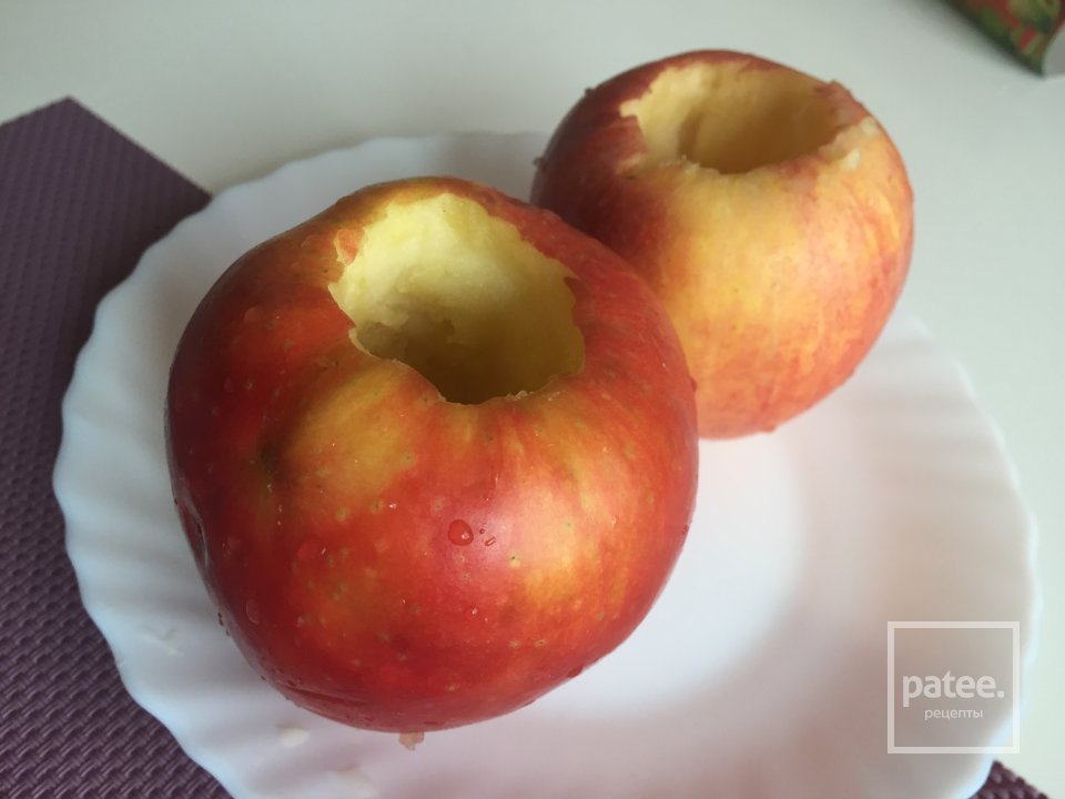 ПП печёные яблочки с чиа начинкой-пудингом и бананом . ( +для Поста )! - Шаг 1