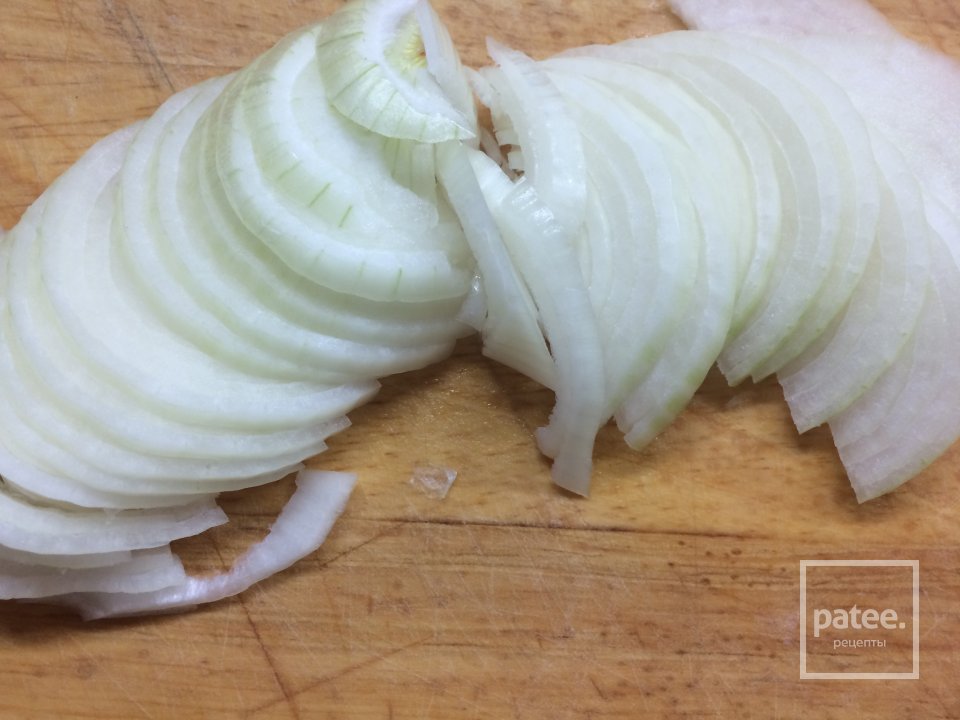 Пирог с грибами и свиным языком - Шаг 2