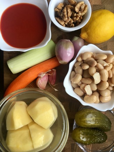 Постная "папина" солянка - Шаг 1