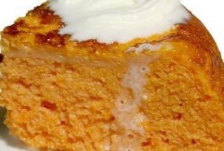 Морковная запеканка в мультиварке