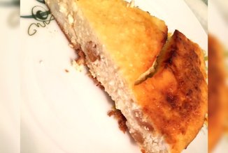 Творожная запеканка с изюмом 🍮