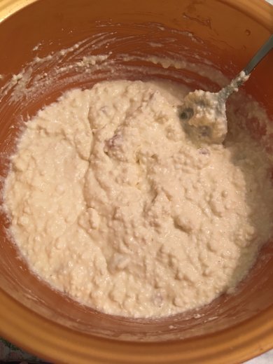 Творожная запеканка с изюмом 🍮 - Шаг 3