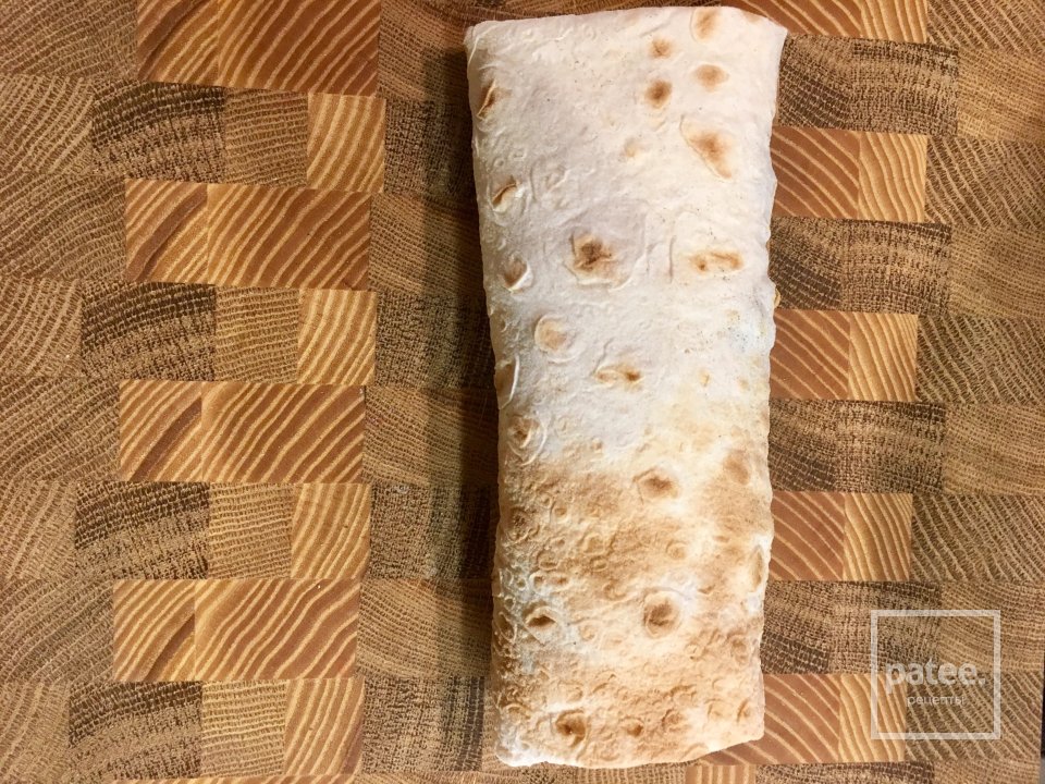 Хрустящий салат "Мечта вегана" в лаваше - Шаг 9