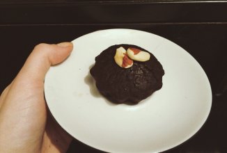 Постные шоколадные кексы