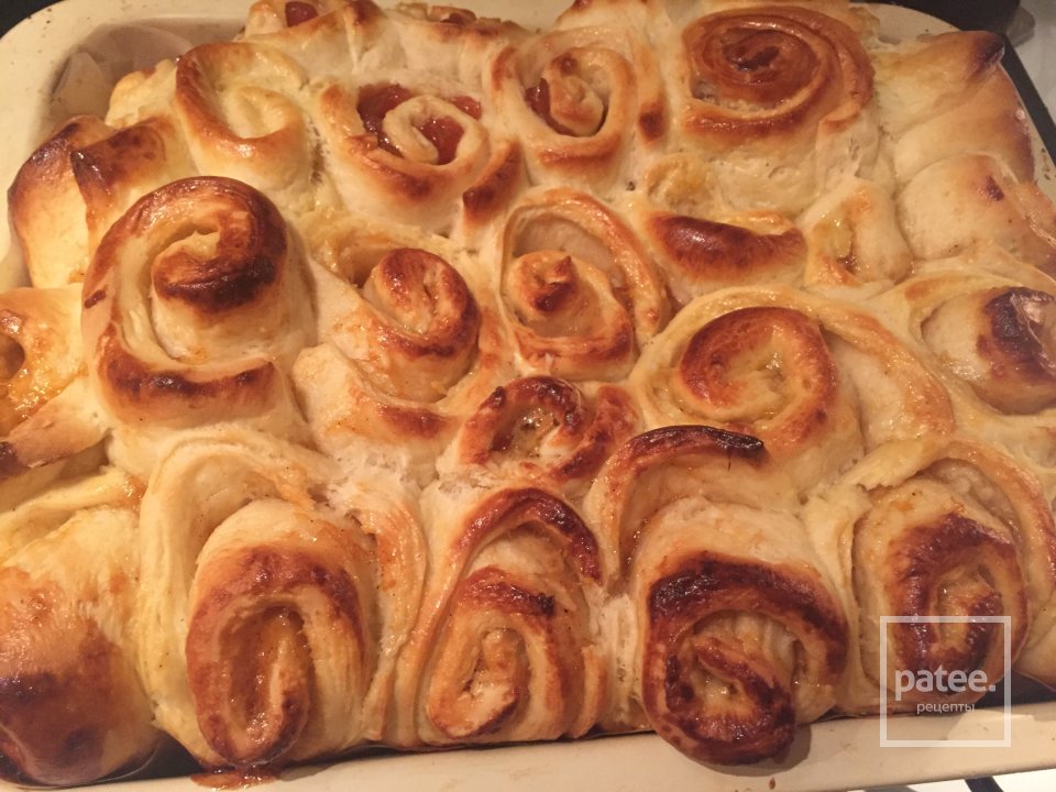 Домашние булочки с джемом из прокисшего молока - Шаг 6