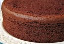 Полезный шоколадный бисквит