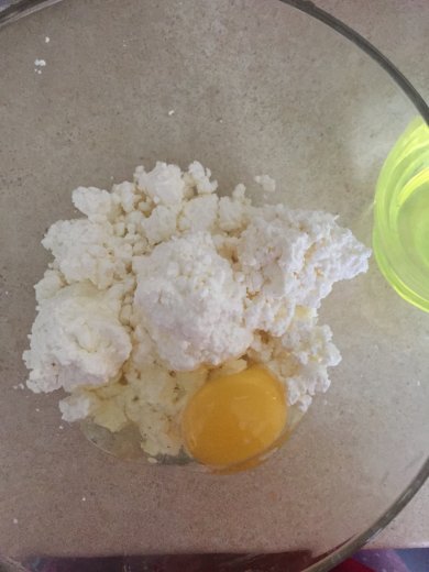 ПП пятиминутные сырники в микроволновке - Шаг 1