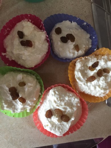 ПП пятиминутные сырники в микроволновке - Шаг 2