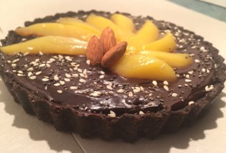 Тарт из печенья Oreo с шоколадным кремом