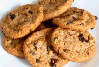 Постное овсяное печенье