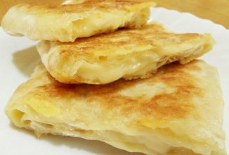 Лаваш с курицей и сыром