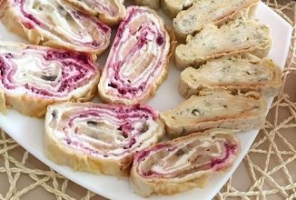 Творожные рулетики из лаваша🌯