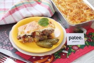 Мусака из свинины и картофеля по-болгарски