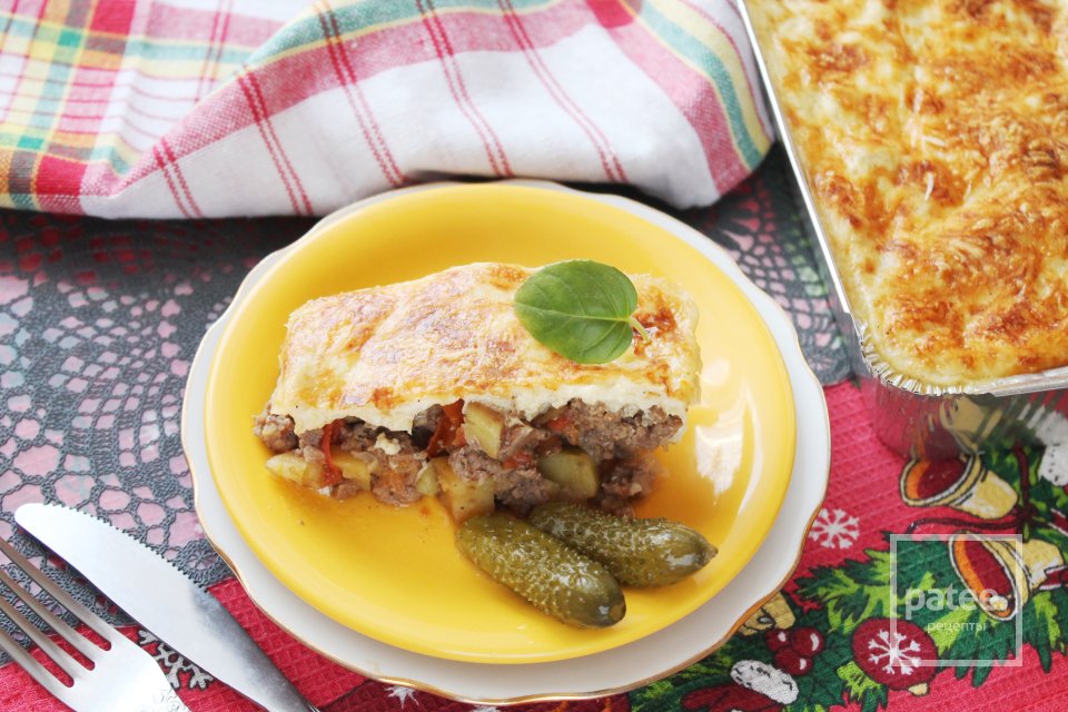 Мусака из свинины и картофеля по-болгарски - Шаг 30