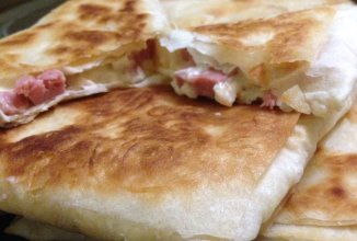 Быстрые пирожки из лаваша.