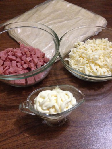 Быстрые пирожки из лаваша. - Шаг 1