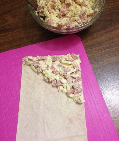 Быстрые пирожки из лаваша. - Шаг 3