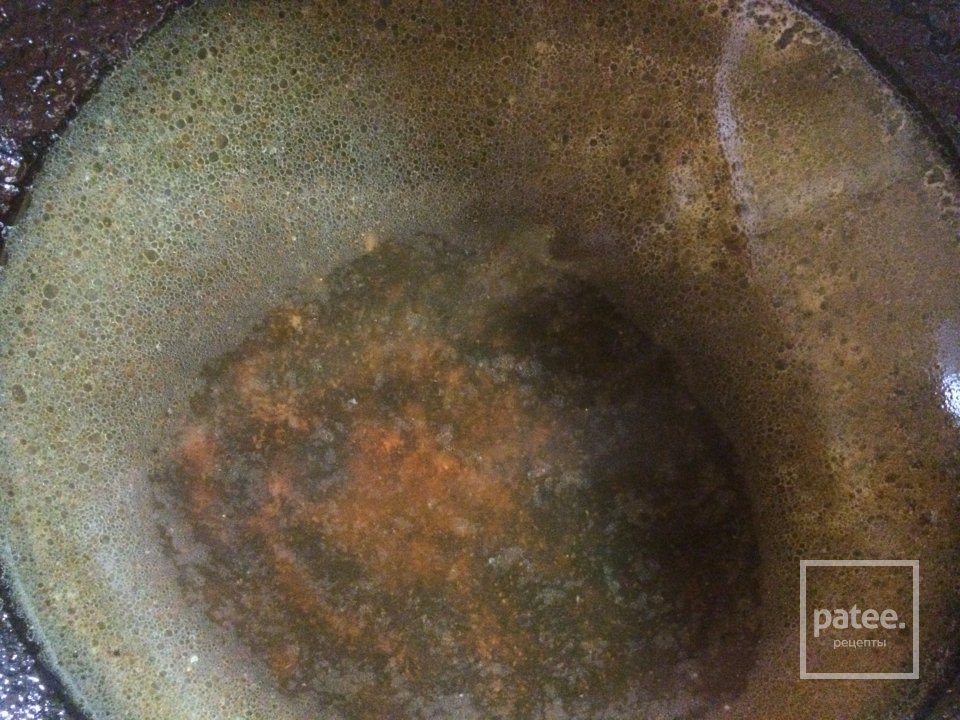 Салат из курицы и карамелизированных яблок. - Шаг 3