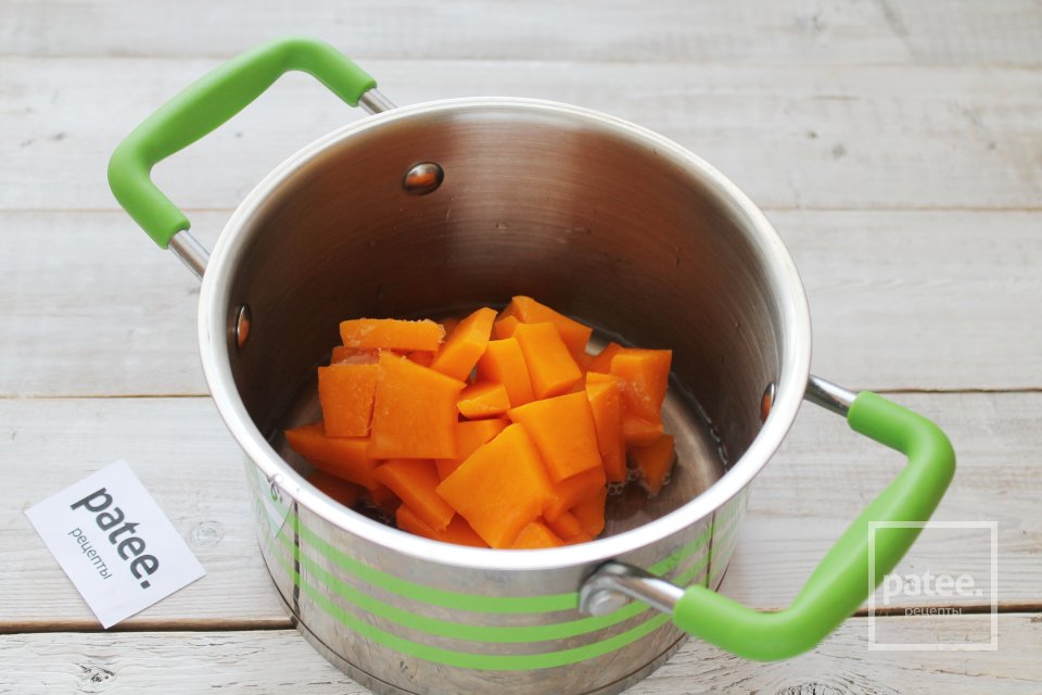 Запеканка из тыквы с яблоком - Шаг 2