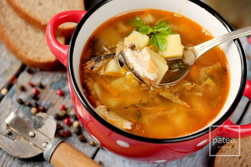 Щи с килькой в томате и савойской капустой - Шаг 16