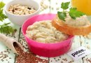 Паштет из фасоли с мёдом и семенами льна