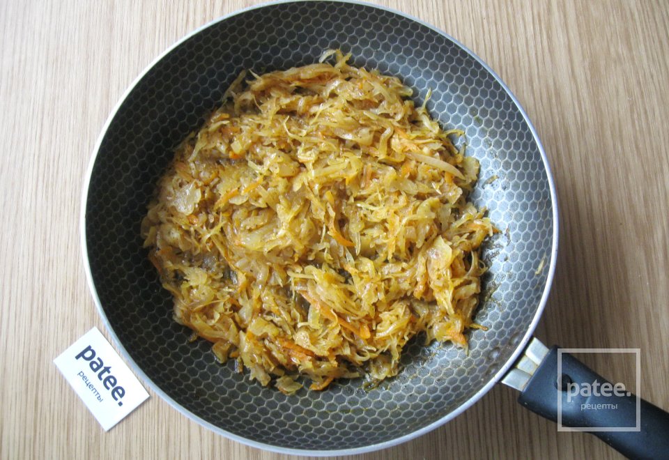 Свиные ребрышки с квашеной капустой в духовке - Шаг 12