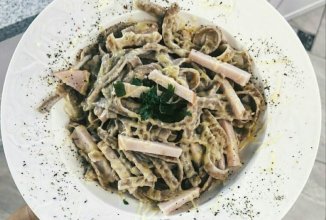 Диетическая карбонара🍝🧀