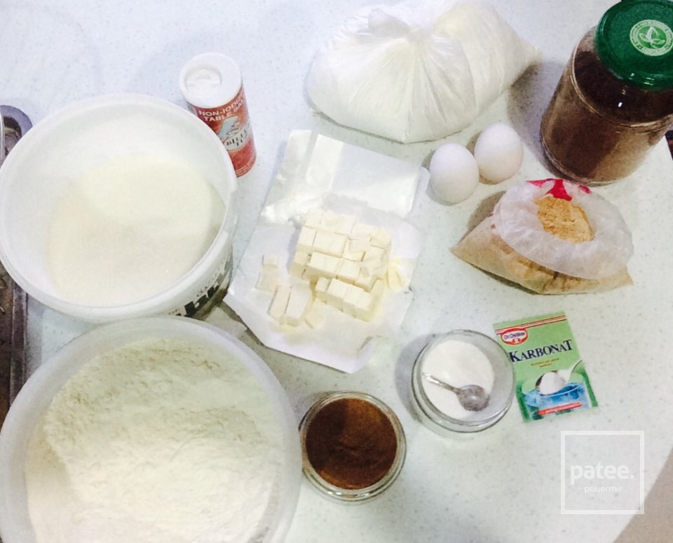 Шоколадный кекс рассыпчатый - Шаг 1