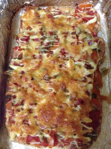 Куриное филе запечённое с овощами. - Шаг 5