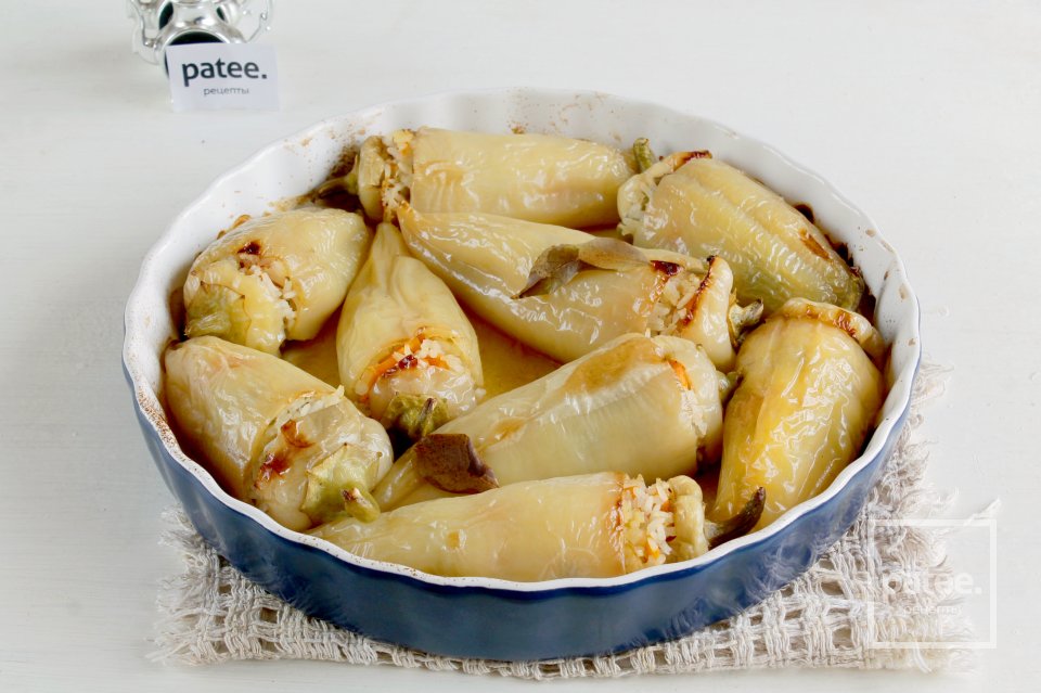 Постный фаршированный перец - Шаг 8