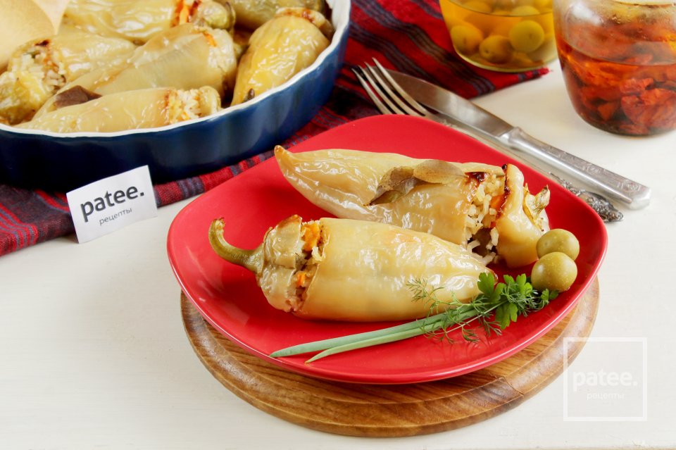 Постный фаршированный перец - Шаг 9