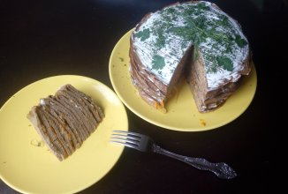 Печёночный торт