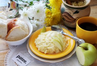 Пшенная каша в горшочке на молоке в микроволновке