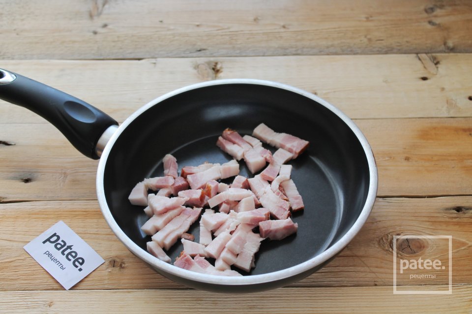 Борщ с потрошками и беконом - Шаг 6