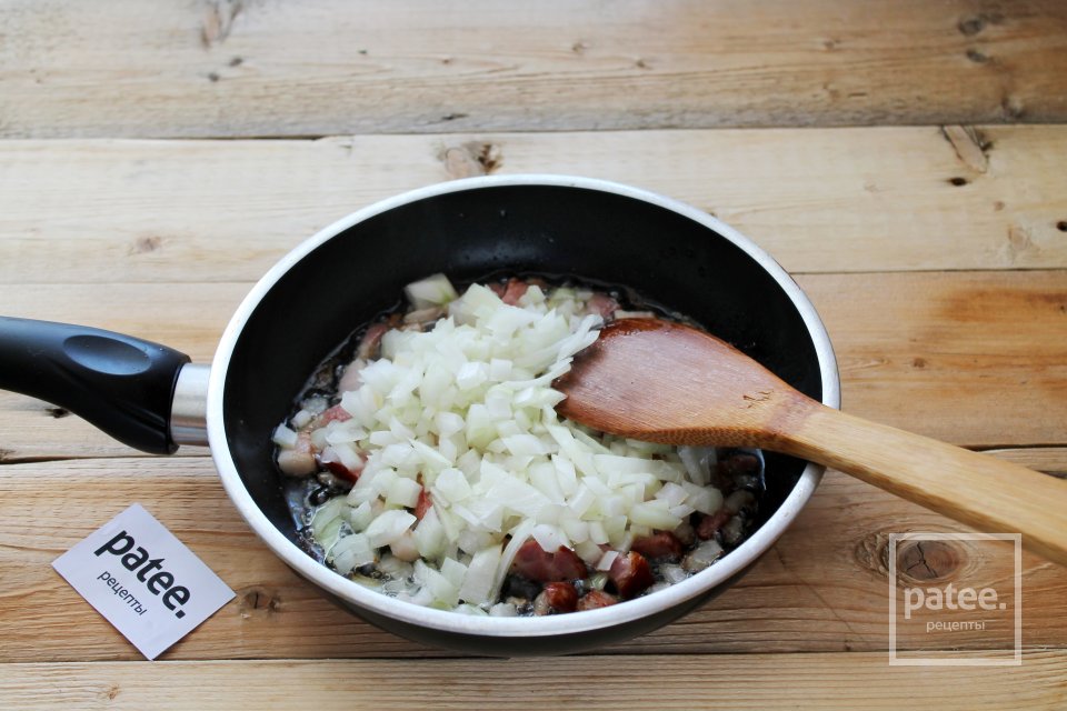 Борщ с потрошками и беконом - Шаг 8