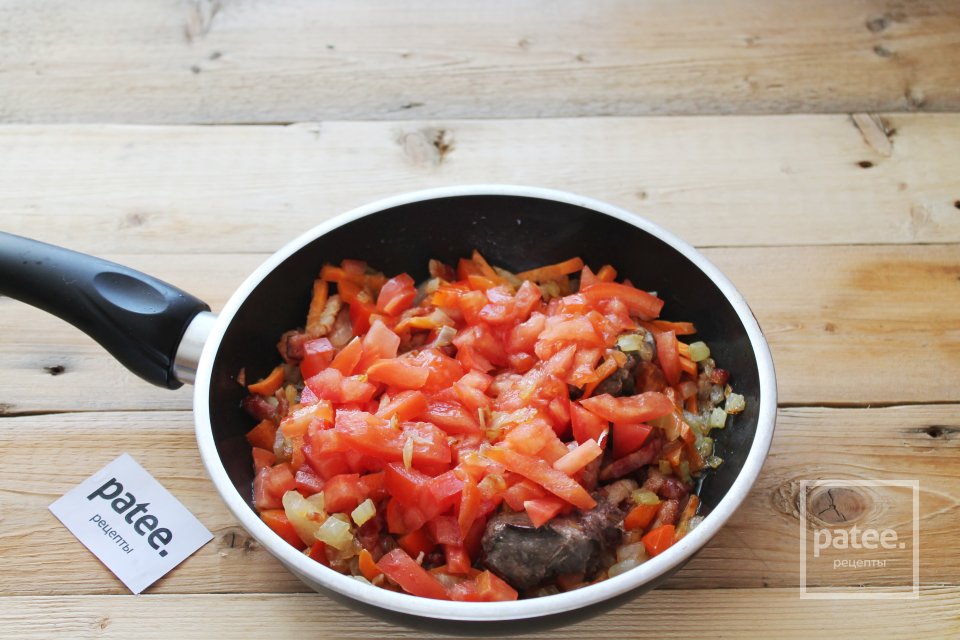 Борщ с потрошками и беконом - Шаг 18