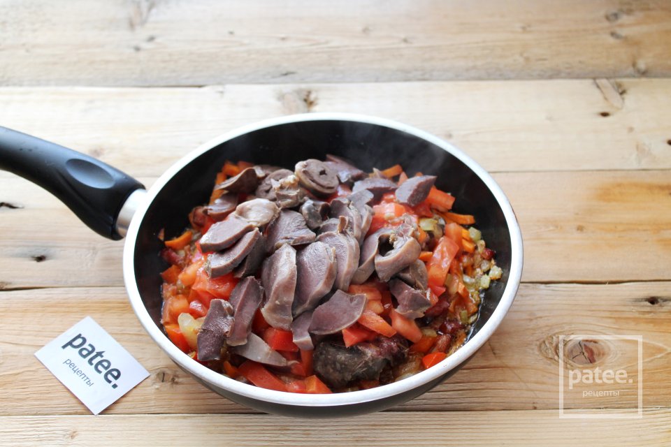 Борщ с потрошками и беконом - Шаг 20