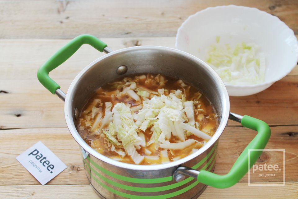 Борщ с потрошками и беконом - Шаг 28