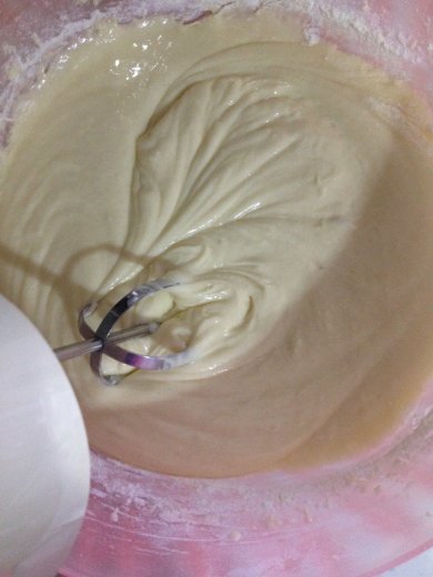 Кекс на сметане двухцветный. - Шаг 5