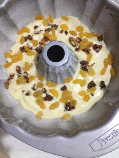 Кекс на сметане двухцветный. - Шаг 6