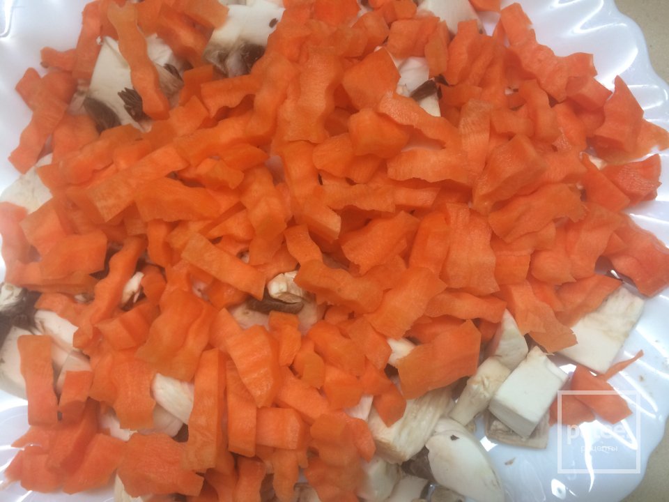 Курица с овощами в вине. - Шаг 2