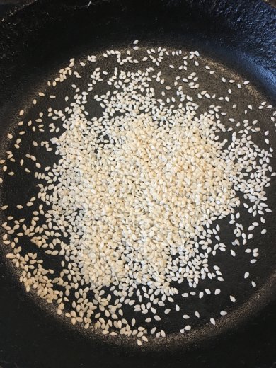 Постная закуска "Грибная поляна" из шампиньонов-гриль и шпината. - Шаг 3