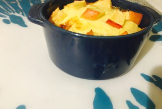 Мини-запеканки с яблоками