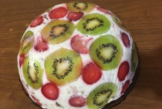 Торт с фруктами