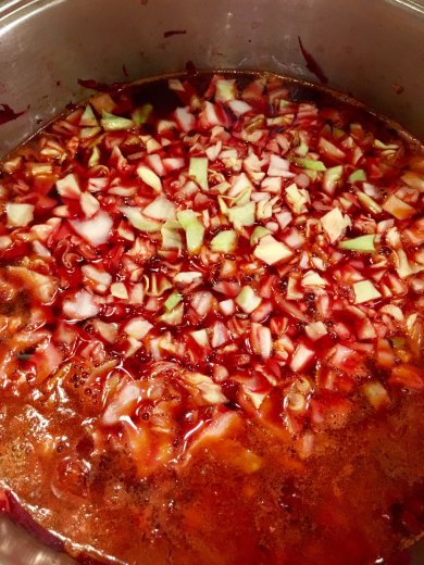 Фантастически вкусный постный  борщ с красной фасолью - Шаг 9