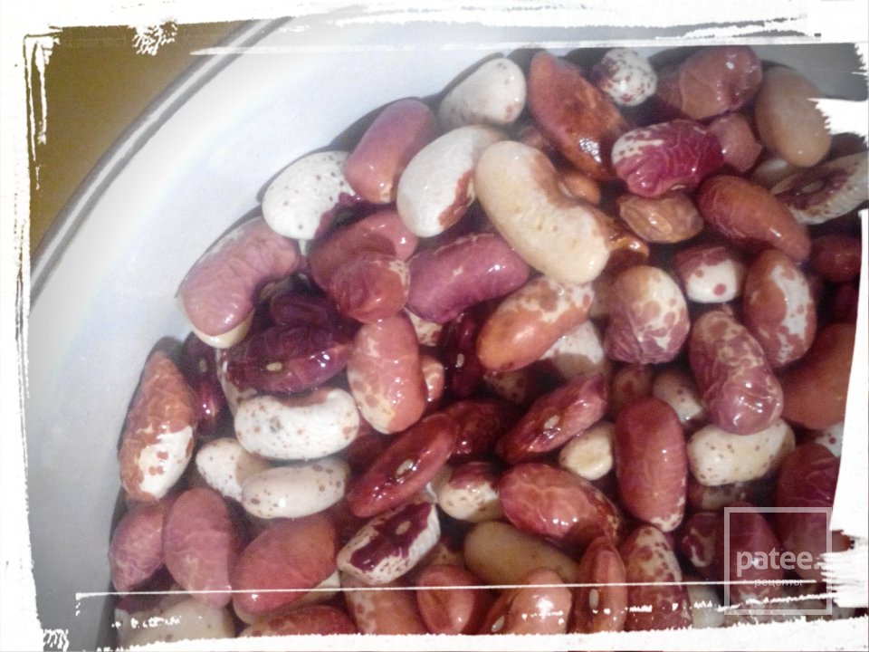 Постный красный борщ с фасолью - Шаг 2